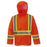 Viking Handyman 6055FRJO-S  ~  FR Treated PU with Poly Backing Jacket in Orange (Small) - Ariba Safety