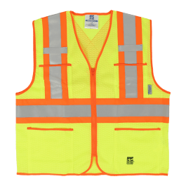Open Road 6112G-XXXXXL  ~  Zipper Safety Vest - Ariba Safety