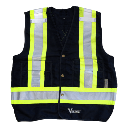 Open Road 6160BK-4XL/5XL  ~  Tall Safety Vest - Ariba Safety