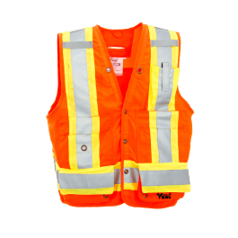 Viking 6195O-S  ~  Surveyor Safety Vest - Ariba Safety