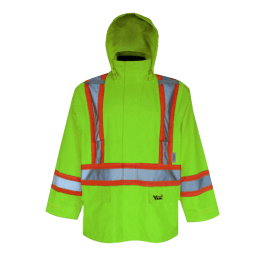 Viking Handyman 6327JG-XXXL  ~  300D Rain Jacket in Yellow (3X-Large) - Ariba Safety