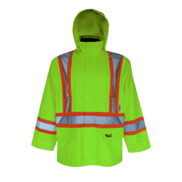 Viking Handyman 6327JG-XL  ~  300D Rain Jacket in Yellow (X-Large) - Ariba Safety