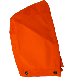 Viking Journeyman 6330HO  ~  Professional 300D Trilobal Rip-Stop Rain Hood in Orange (One-Size) - Ariba Safety