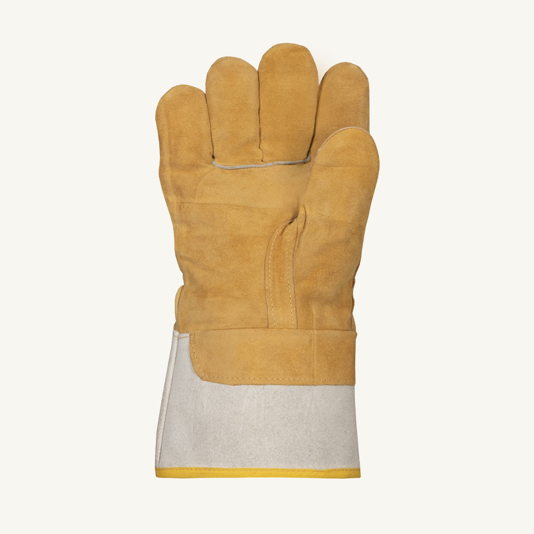Reusable Gloves Superior Glove 685BFi Foundry Glove with Thermo Foam Lining and Strap Thumb - 4 Inch Cuff (One Size)