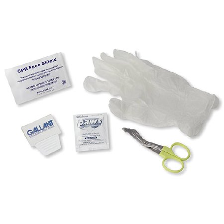 Accessory Kit Zoll Medical 8900-0807-01 Accessory Kit Shears, Disposable Prep Razor, Bio-barrier Face Shield, Antimicrobial Wipe, Dry Towel AED Plus, CPR-D Electrode Pads