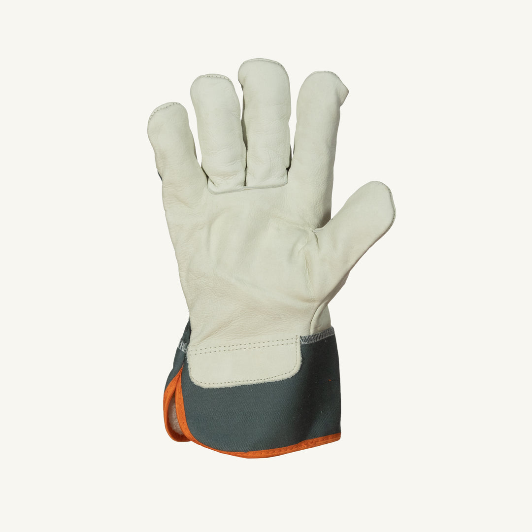 Superior Glove 76BOAXL Endura - Cowgrain Fitters Glove Fully Acrylic Fleece Boa Lined