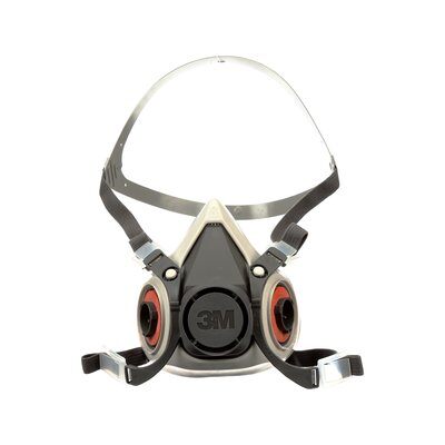 3M 6100 EA RESPIRATOR 6100 FACEPIECE SMALL EA 3M 7000001932