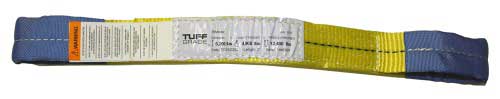 Web Slings Tuff Grade TGWS0202 Web Sling 2 InchX2' Type 3 Double Eye 2 Ply Tuff Grade