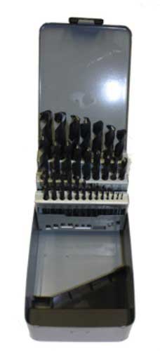 Drill Bits Tuff Grade TGDB-02-29-S Hss 29 Piece M2 1 Black Oxide Finish Set 1/16-1/2