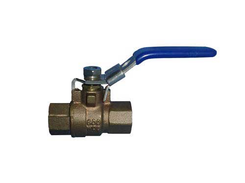 Valves Tuff Grade TG-BBVT-1-1/2-L/F 1-1/2 Inch Brass Ball Shut-Off Valve Full Port Lead Free