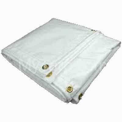 Tarps Tuff Grade TARP-1520-CLEAR Clear / White Tarp 15' X 20'