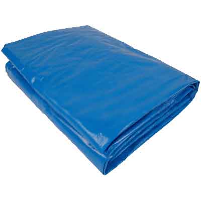 Tarps Tuff Grade TARP-1015-BLUE-10X10 Blue Tarp 10X15' 10X10 Mesh