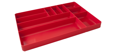 Gray 94702 TRAY ORGANIZER RED -10 COMPART