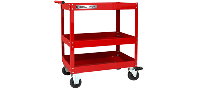 Gray 93514 PRO+ 3 TRAY UTILITY CART
