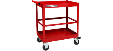 Utility Carts Gray 93513 Pro+ Series Heavy Duty Utility Cart