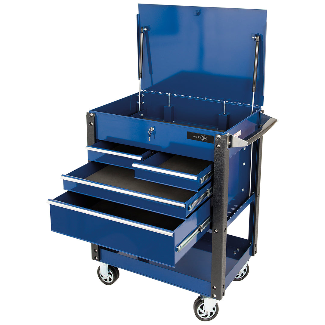 Shop Carts Jet JTC-30194 30 Inch X 19 Inch 4 Drawer Service Cart Heavy Duty