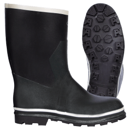 Viking Evolution By ComfortLite 9105BG-9  ~  Ultra-lightweight Waterproof Boots in Black (Size 9) - Ariba Safety