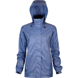 Viking Windigo 920HB-L  ~  Ladies' Lightweight Waterproof Jacket in Blue (Large) - Ariba Safety