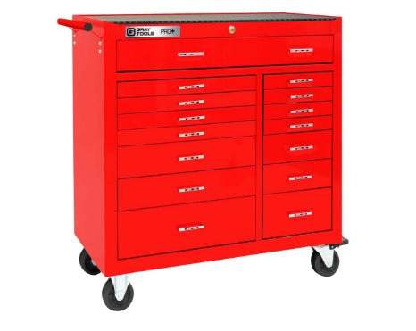 Storage Gray 93215 Pro+ 15 Dr Roller Cab 42 Inch X18 Inch