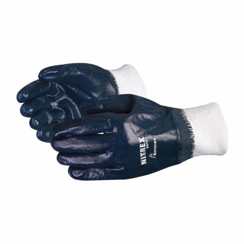 Reusable Gloves Superior Glove GNTFC-8 Fully Nitrile Coated Cotton Glove with Knit Wrist (8)
