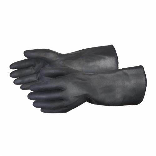 Reusable Gloves Superior Glove NE240TKL10 Heavy Duty Chemical Resistant Gloves - Neoprene with Terry Knit Liner -16 Inch (Size 10)