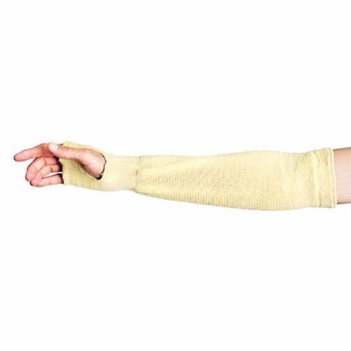 Superior Glove KFGCM14TH Contender Sleeve Blended Aramid Outside Coolmax Inner 14 Inch Tubular Knit With Thumbhole ANSI A5 Cut