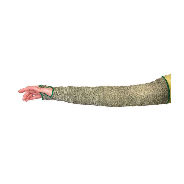 Superior Glove KGC1T18TSF Contender Sleeve -Tapered Knit Fr Aramid Blend Silicone Free 18 With Thumbhole Ansi A4 Superior