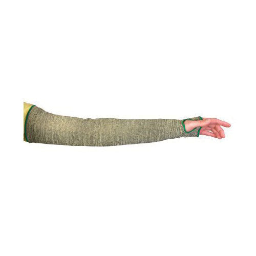 Superior Glove KGC1T22 Contender Sleeve 22 Inch Tapered Knit FR Blended Aramid Fibers 1 Ply With Stayz-Up Armbands ANSI A4