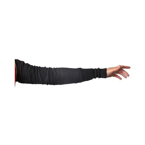 Superior Glove KPXT22THXXS Contender Flame Resistant Black Protex Sleeve Tapered Knit 2 Ply 22 With Thumbhole Ansi A2 Superior