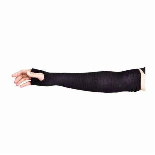 Superior Glove KPXWE18T Black Protex Sleeve Tubular Knit Stayz-Up Elastic Top 18 Inch With Th ANSI A2