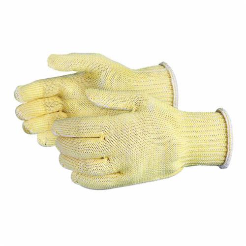 Reusable Gloves Superior Glove SPGRK4/S Cut Resistant Gloves with Poly/Glass & Aramid Fiber - 4 Inch Knit Cuff (Small)