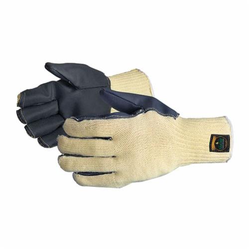 Reusable Gloves Superior Glove SKSCTB/XL String Kevlar Gloves with Silachlor Liner and Temperbloc Palms 260C-500F (X-Large)