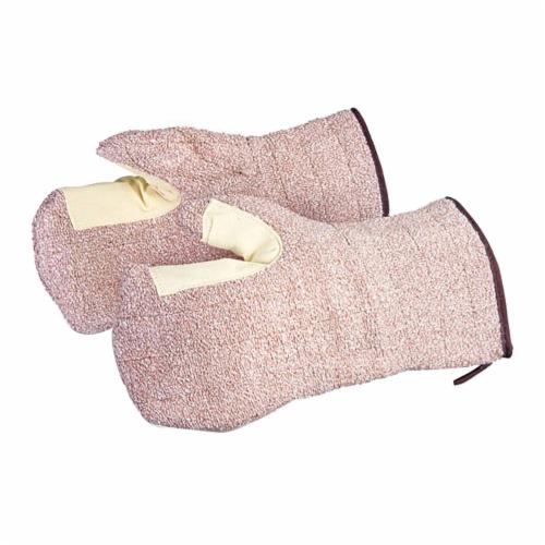Reusable Gloves Superior Glove TBM4 12 Inch Heavy-Duty Terrycloth Mitt with Kevlar Thumb Patch - 4 Inch Cuff (One Size)