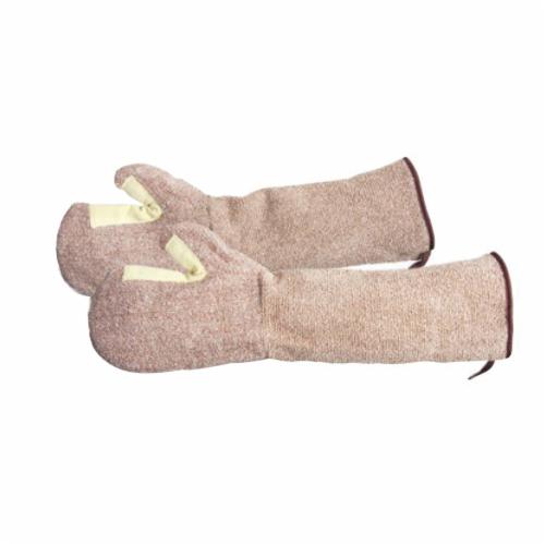 Reusable Gloves Superior Glove TBMOB 17 Inch Heavy-Duty Terrycloth Mitt with Oilbloc and Kevlar Thumb Patch (One Size)