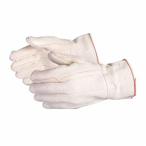 Reusable Gloves Superior Glove TRKDPB Terry Cloth Gloves with Quilted Double Layer and Palm Safety Cuffs - Up To 500F (One Size)