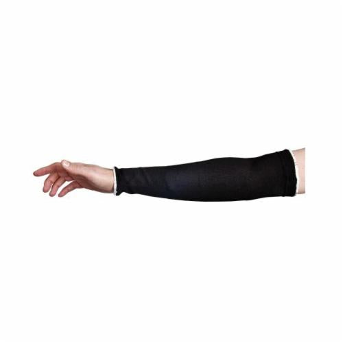 Superior Glove KP1T18/XL Black Cutban Sleeve Tapered Knit Single Layer 18 Inch ANSI A2 Cut Not For Flame Or Spark