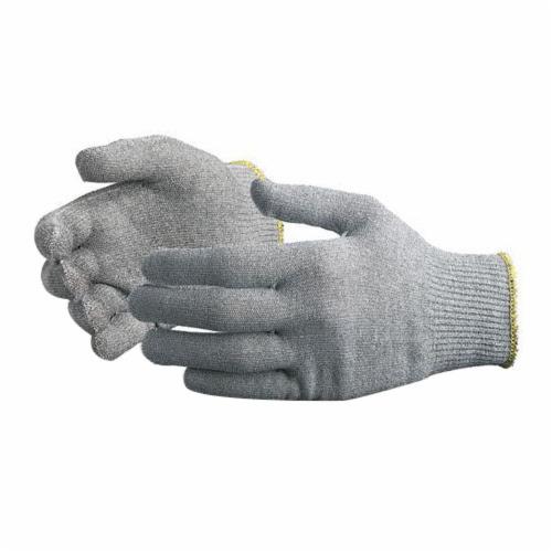 Superior Glove SSGL/C13DL Sure Grip String Grey Hppe Fibers Inside Cotton/Lycra Glove PVC Dot Palm Cdn Made By Sgw Superior SSGL/C13DL