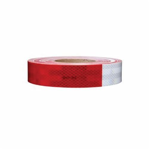 Safety Tapes 3M 983-326-2X24(100) Truck Conspicuity Markings 983-326 pre-cut Red/White (2 Inch x 24 Inch) 100/ Pack