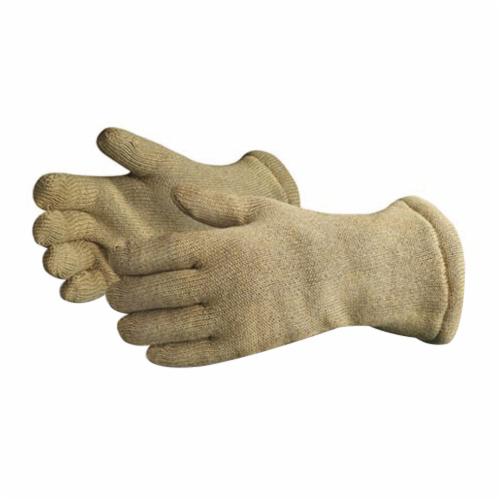 Reusable Gloves Superior Glove PBI83514L Hi-Heat Gloves - PBI/Kevlar with Terry Wool Liner - 14 Inch Length (Large)