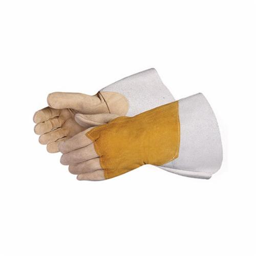 Reusable Gloves Superior Glove 335CBPM Cowgrain leather Tig Welders Kevlar Sewn Gloves with 6 Inch Cuf (Medium)