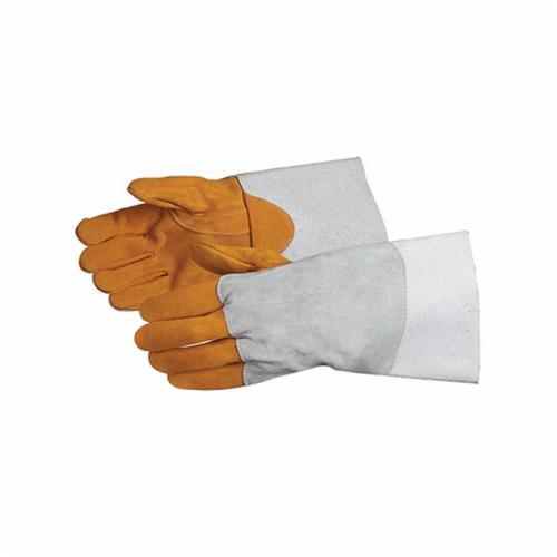 Reusable Gloves Superior Glove 335DBPS Cowgrain leather Tig Welders Kevlar Sewn Gloves with 6 Inch Cuf (Small)