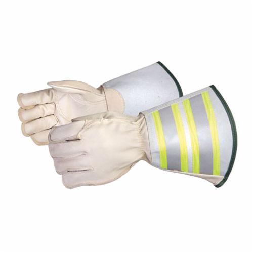 Reusable Gloves Superior Glove 365DLX6XXL Deluxe Lineman Glove Kevlar Sewn - 2 Inch Reflective Cuff (2X-Large)