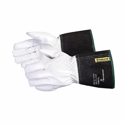 Reusable Gloves Superior Glove 370GFKLXXL Tig Welders Gloves Goatskin leather Kevlar Lined - 4 Inch Split Cuff (2X-Large)
