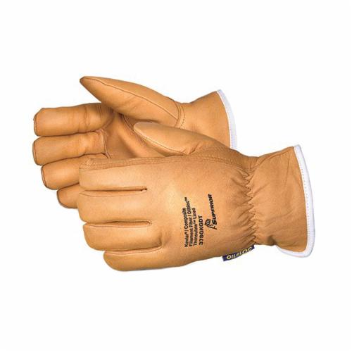 Superior Glove 378GKGDTS Oilbloc Endura Goat Drivers Gloves Blended Kevlar & C200 Thinsulate Lnd Ansi A4 Cut A5 Puncture Superior