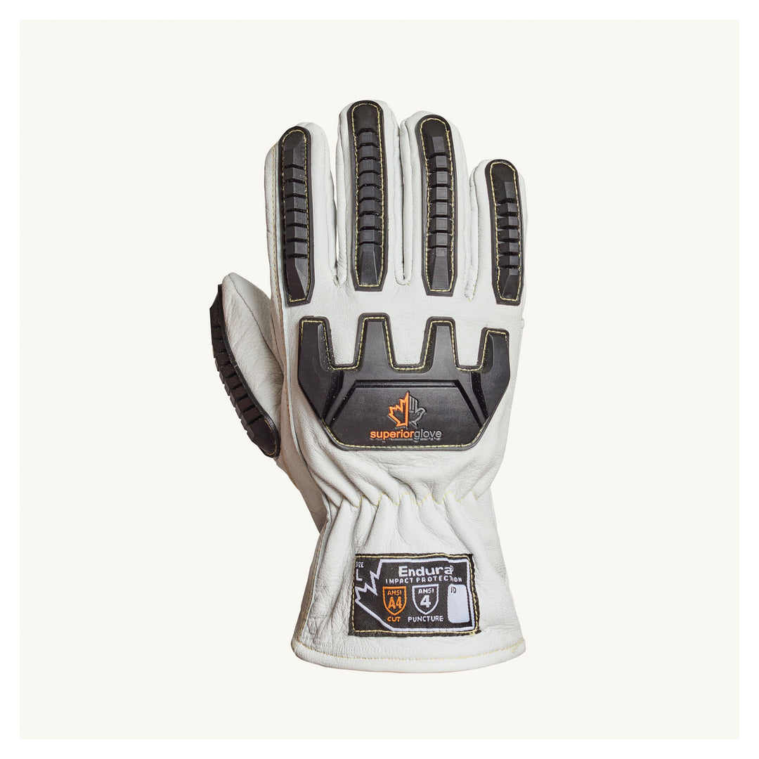 Reusable Gloves Superior Glove 378GKGVBEXL Goat-Skin Gloves with Blended Kevlar Lining (X-Large)