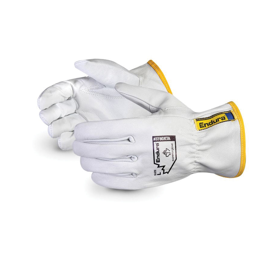 Reusable Gloves Superior Glove 378GKTAXXL Unlined Goat-Skin Drivers Glove with Keystone Thumb (2X-Large)