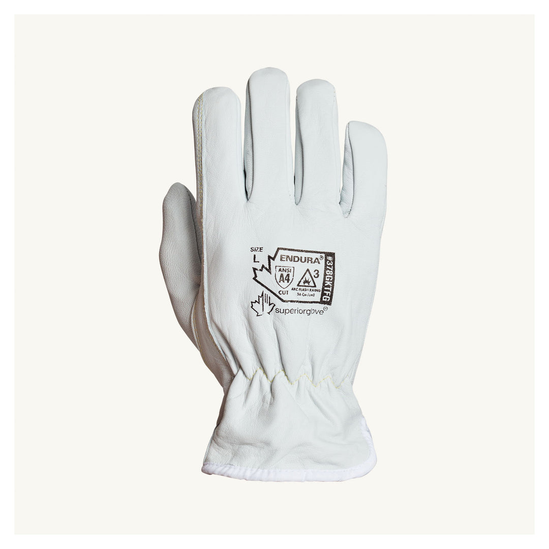 Reusable Gloves Superior Glove 378GKTFGXXX Goat-Skin Drivers with Blended Kevlar Lining (3X-Large)