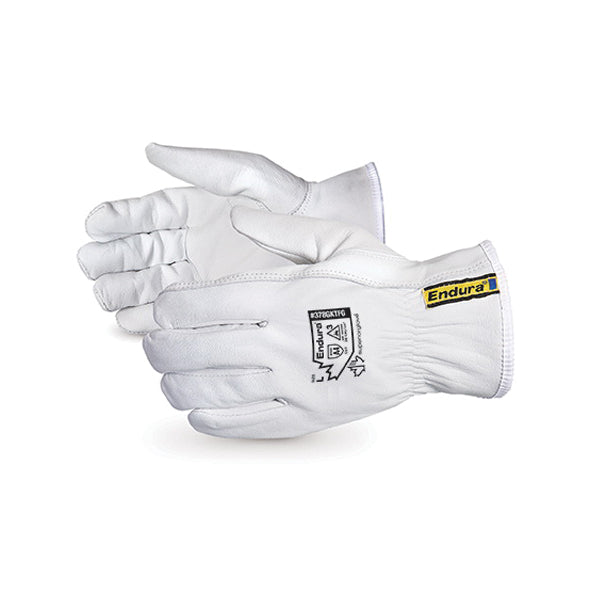 Reusable Gloves Superior Glove 378GKTFGXX Goat-Skin Drivers with Blended Kevlar Lining (2X-Large)