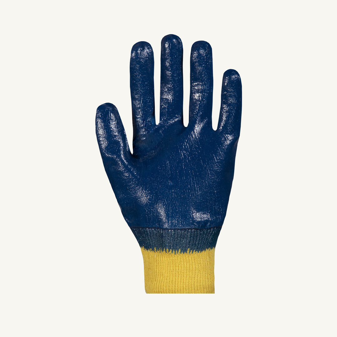 Reusable Gloves Superior Glove GNTFC-7 Fully Nitrile Coated Cotton Glove with Knit Wrist (7)