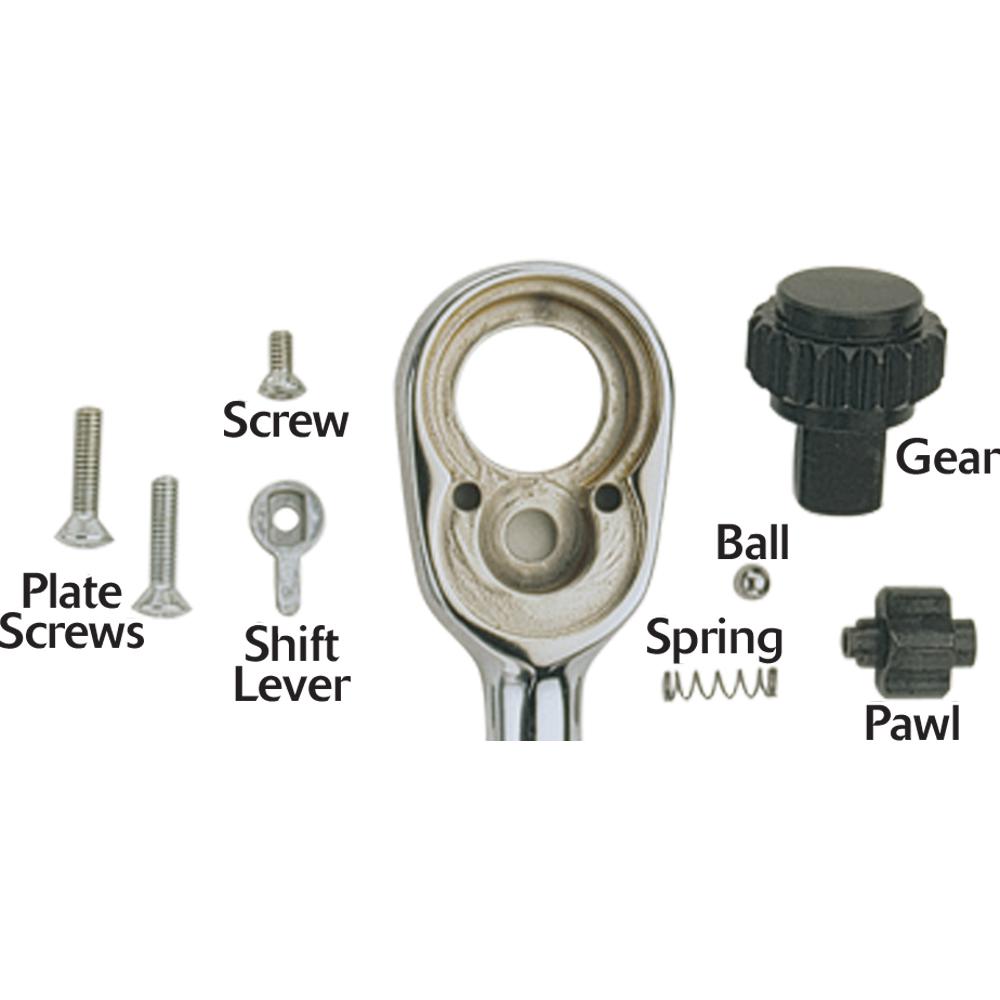 Gray V2536-RK RATCHET REPAIR KIT 1/4 GRAY TOOLS V2536-RK